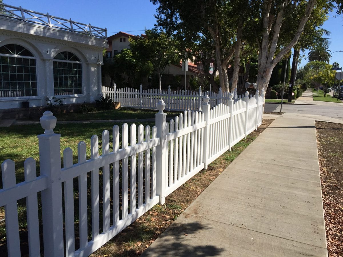 Picket Fences For Sale Vinyl Fence 4 Less
