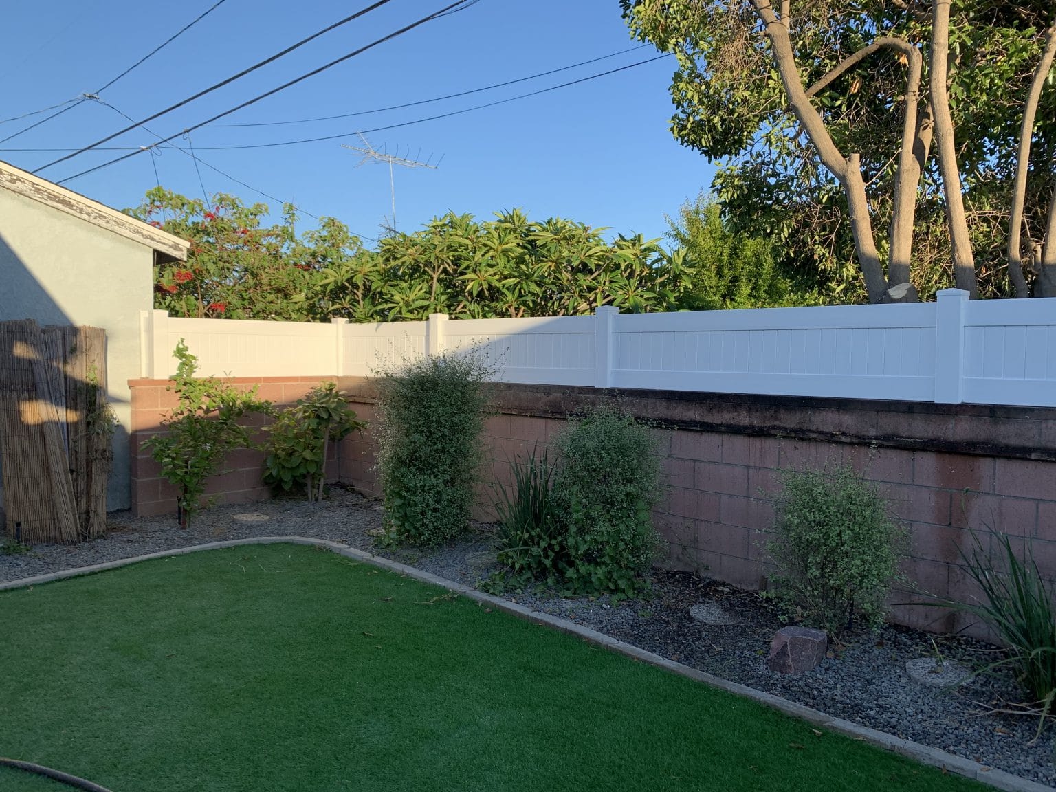 Wall Topper Privacy Vinyl Fence Vinyl Fence 4 Less